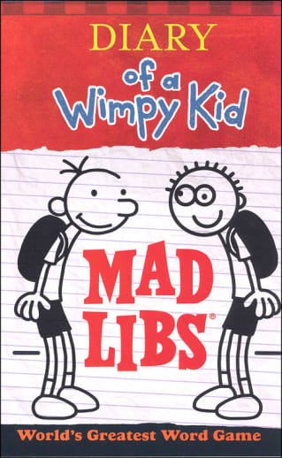 Diary of a Wimpy Kid Mad Libs