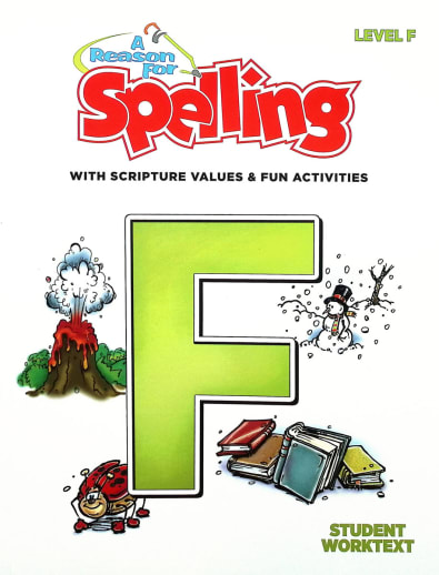 Reason for Spelling F Student Worktext 2nd Ed