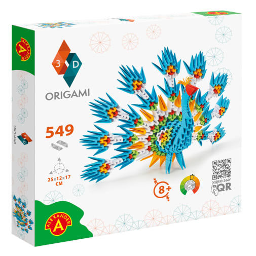 Origami 3D Peacock