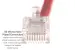 Cat5e Ethernet Patch Cable, Non-Booted, UTP, 3 ft, Red
