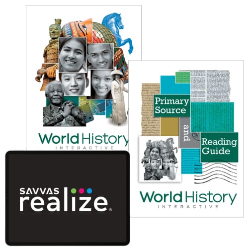 Savvas World History Interactive Homeschool Bundle 2023
