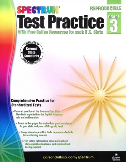 Spectrum Test Practice Grade 3