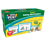 Power Pen Learning Cards: Solving Word Problems Grade 4