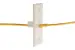 Cat6 RJ45 110 Type Keystone Jack, White