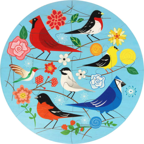 Shape Puzzles - Birds