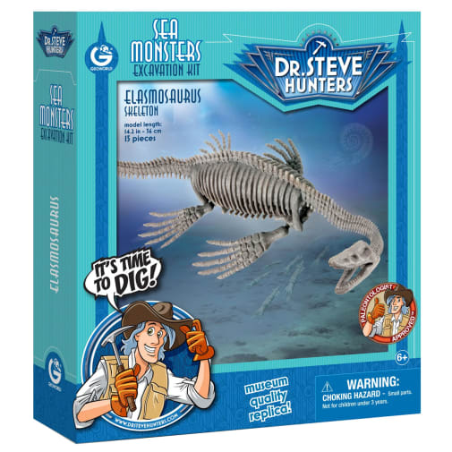 Sea Monsters Excavation Kit Elasmosaurus