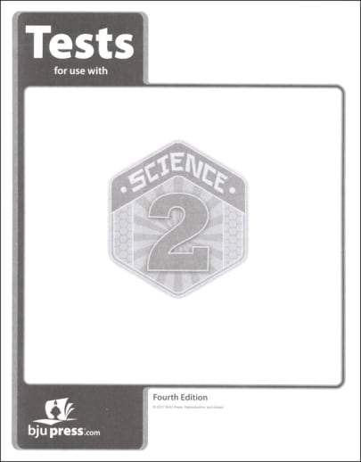 BJU Press Science 2 Testpack 4th Edition