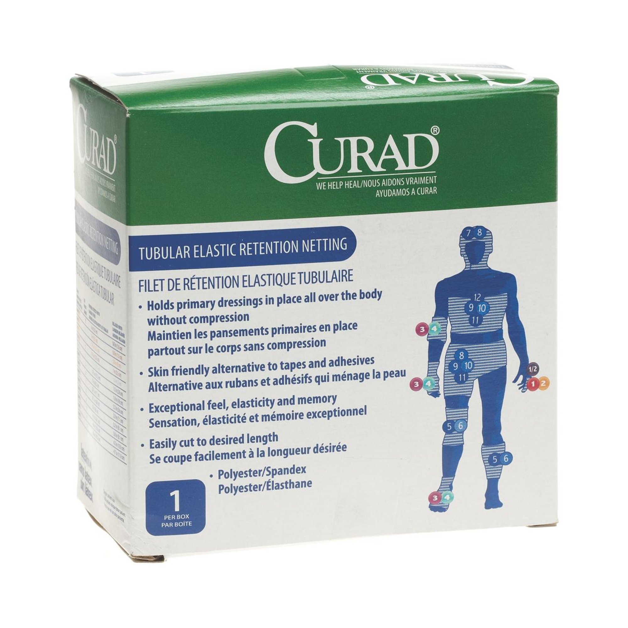 Curad Elastic Net Dressing, 17 Inch x 25 Yard MK 410816
