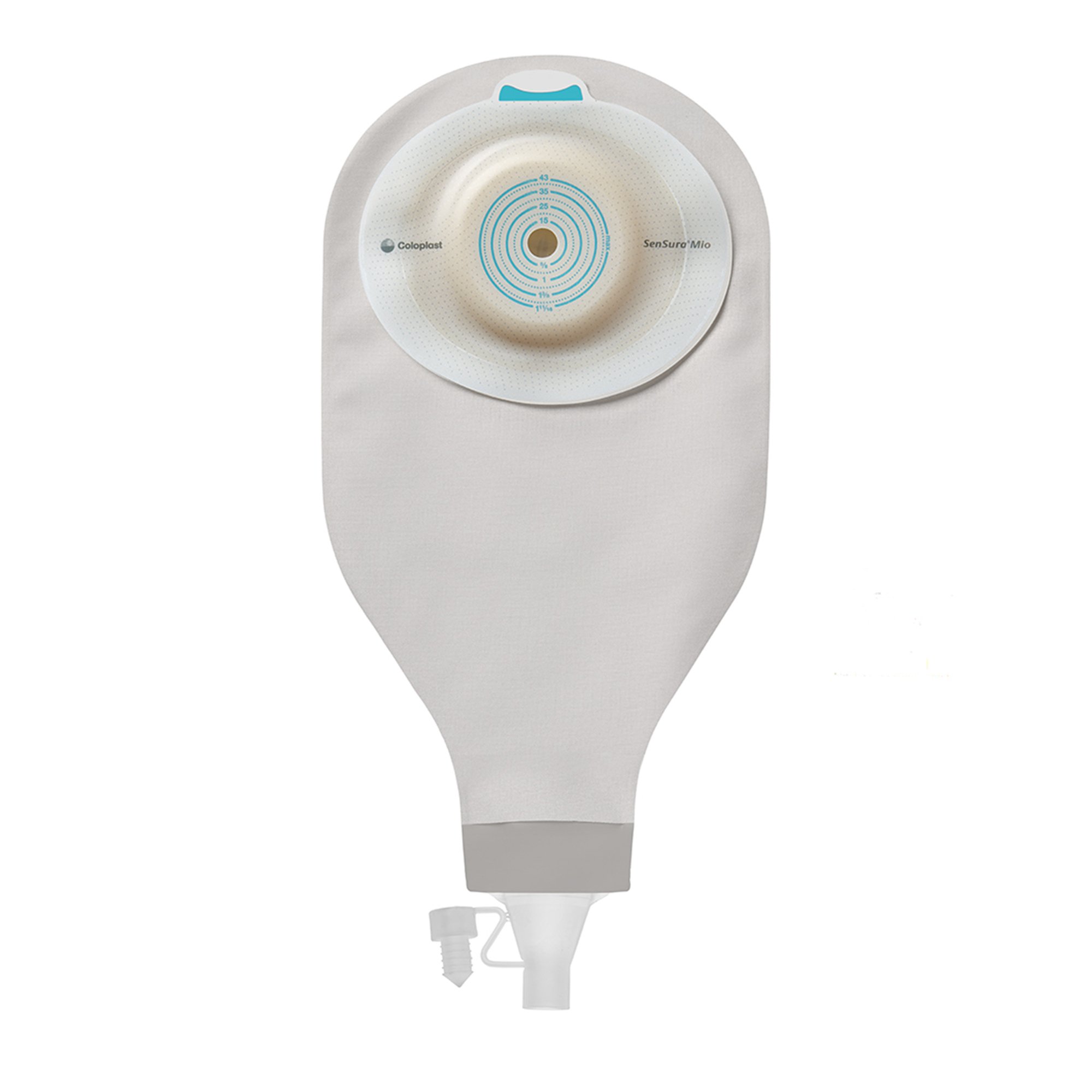 SenSura Mio High Output 1-Piece Transparent Ostomy Pouch, 10  43 mm Stomas MK 1094140