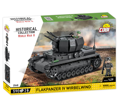 COBI Flakpanzer IV Wirbelwind Tank - 590 pieces (World War II Historical Collection)