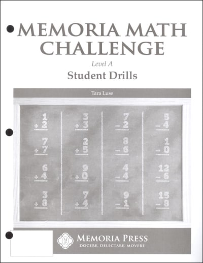 Memoria Math Challenge: Level A Student Drills