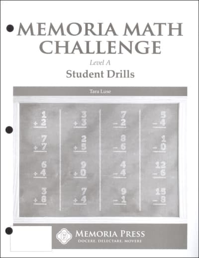 Memoria Math Challenge: Level A Student Drills