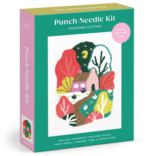 Highland Cottage Punch Needle Kit