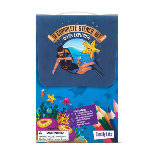 Ocean Explorer Stencil Kit (Stencil Kits)