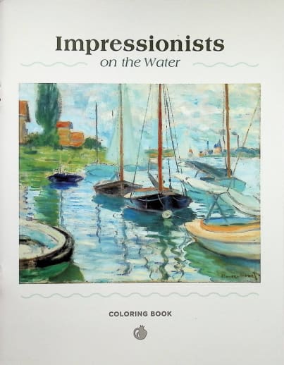Impressionists on the Water Coloring Book