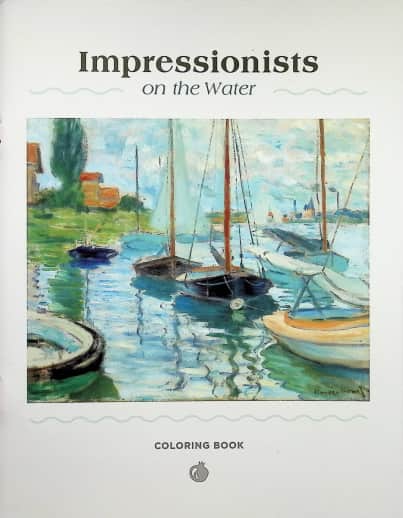 Impressionists on the Water Coloring Book