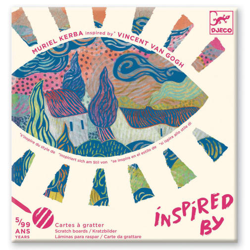 South (Inspired by Van Gogh) Scratch Cards