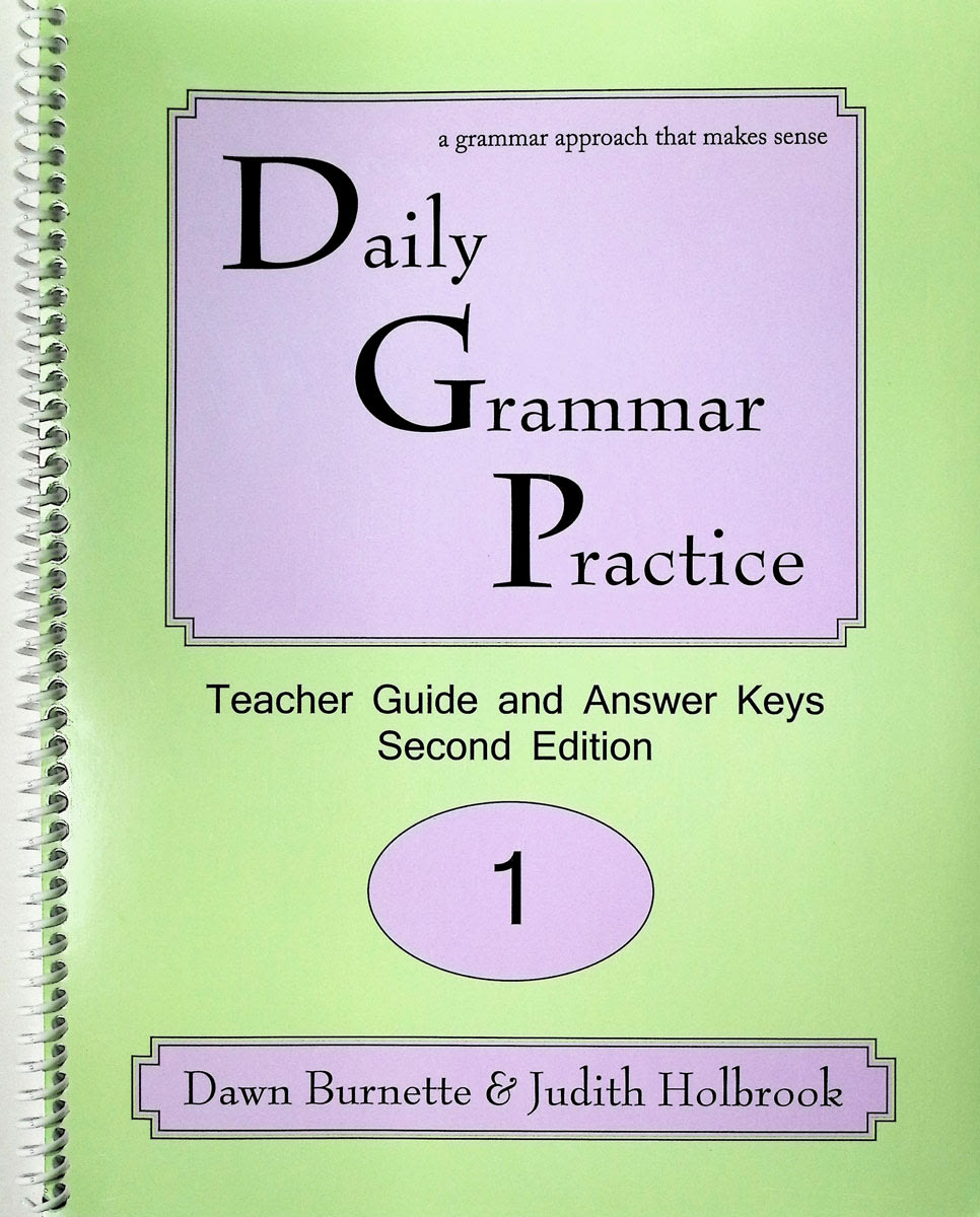 Daily Grammar Practice Teacher Guide Grade 1