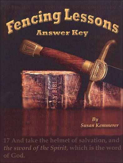 Fencing Lessons Answer Key