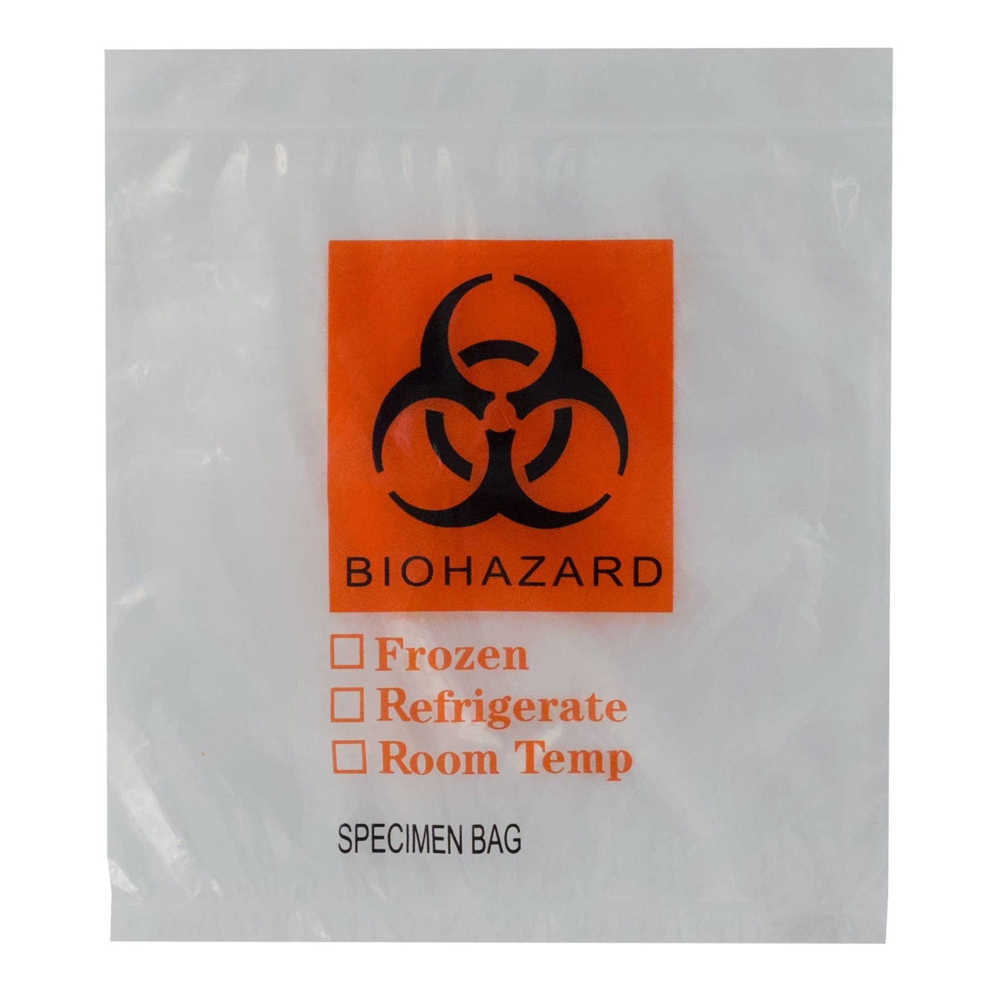 Specimen Transport Bag with Document Pouch, Zip Closure, 12 x 15 Inch MK 459857