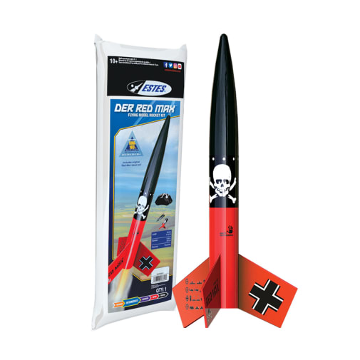 Der Red Max Flying Model Rocket Kit