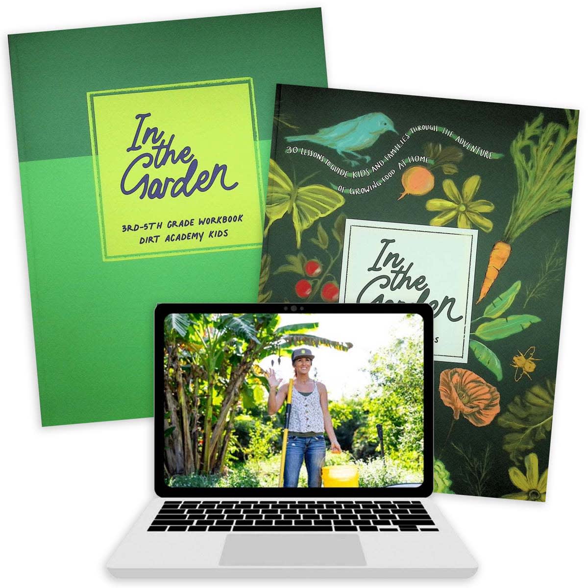 In the Garden Set 3rd-5th Grade (Books + Video Lessons)