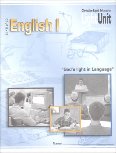 Christian Light English I LightUnit 5 Sunrise Edition