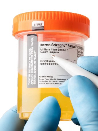 Samco Clicktainer Specimen Container, 90 mL MK 1159469