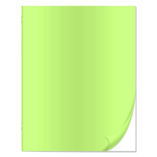 Green Blank Book