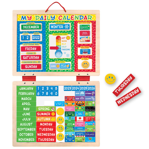 Melissa & Doug My Magnetic Daily Calendar