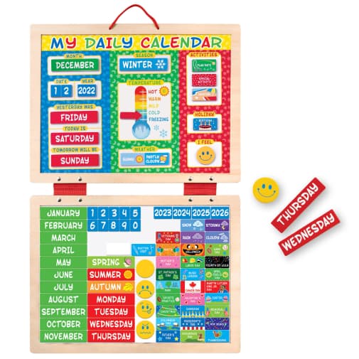 Melissa & Doug My Magnetic Daily Calendar
