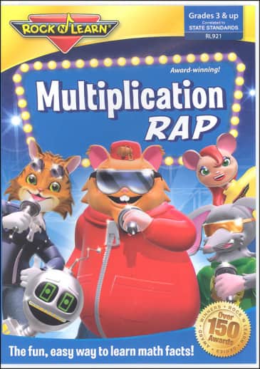 Multiplication Rap DVD