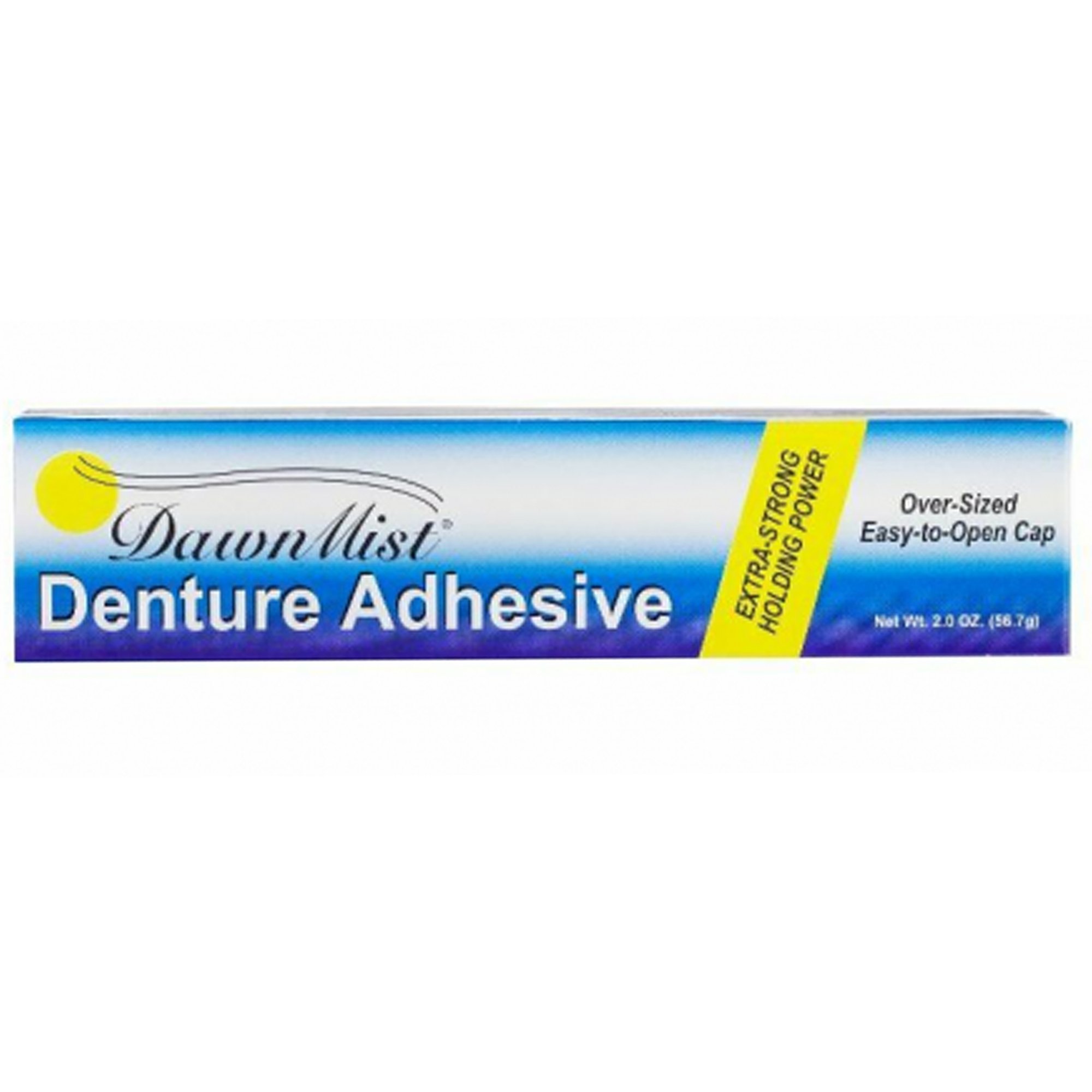 DawnMist Denture Adhesive Cream, 2-ounce Tube MK 545159