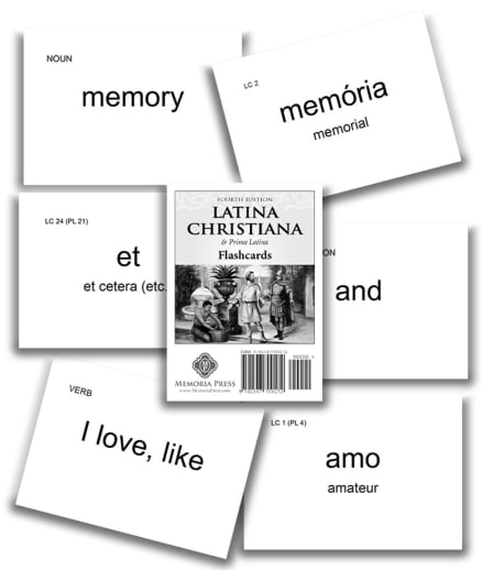Memoria Press Prima Latina Flashcards