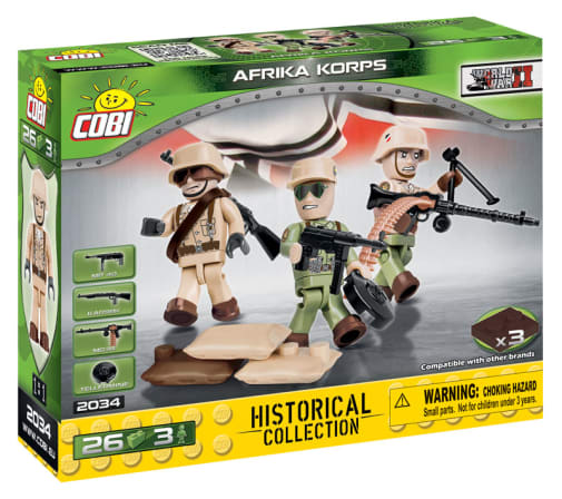 COBI Afrika Korps - 26 pieces (Small Army World War II)