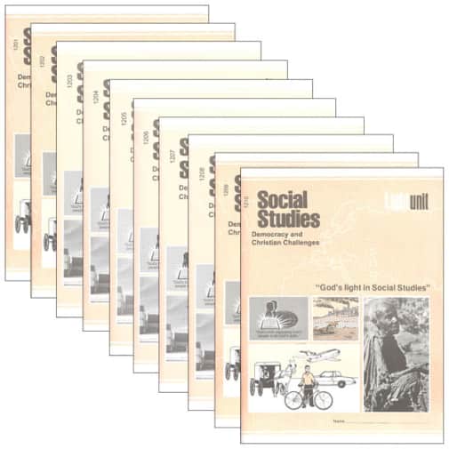 Christian Light Social Studies 1201-1210 LightUnit Set