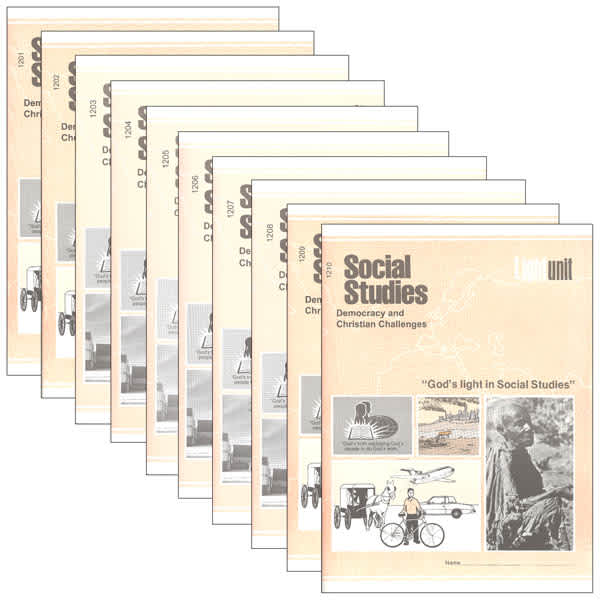 Christian Light Social Studies 1201-1210 LightUnit Set