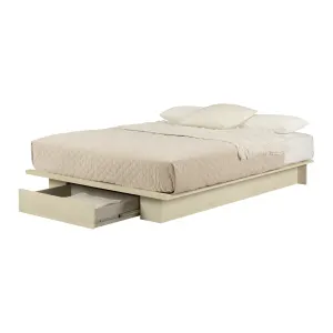 Platform Bed with Drawer