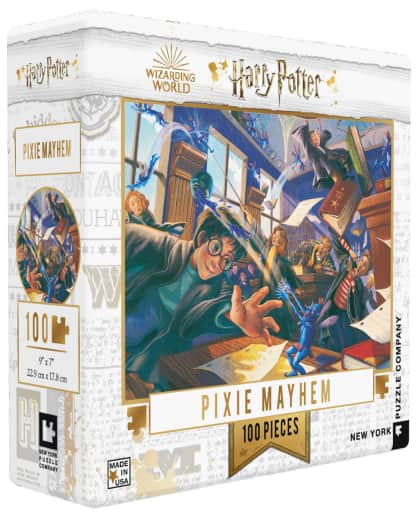 Harry Potter Pixie Mayhem Mini Puzzle - 100 pieces (New York Puzzle Company)