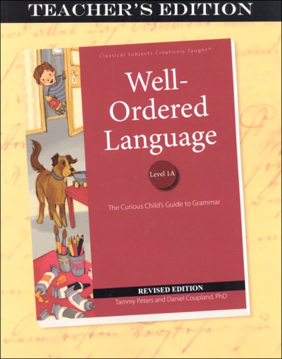 Well-Ordered Language Level 1A Revised Teacher's Edition