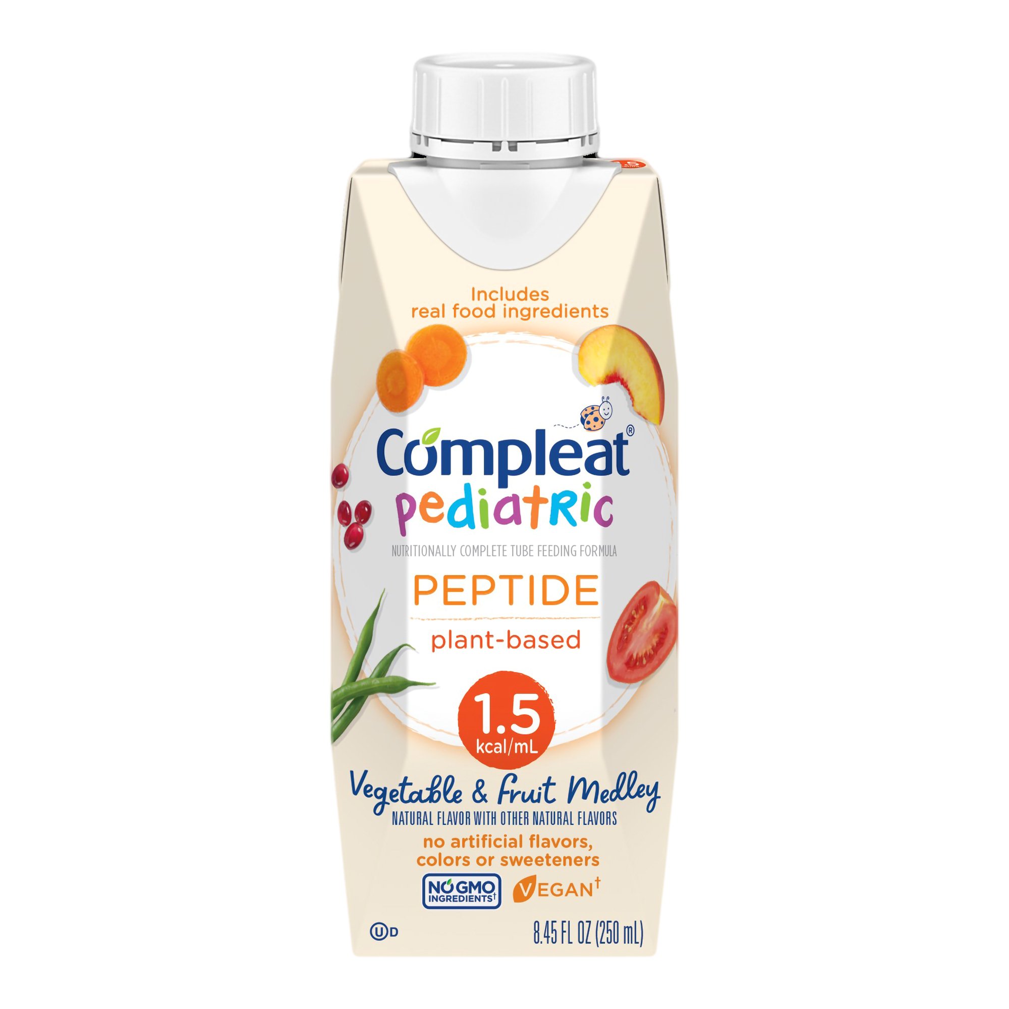 Compleat Peptide 1.5 Nutritionally Complete Tube Feeding Formula, 8.45-oz. MK 1169395