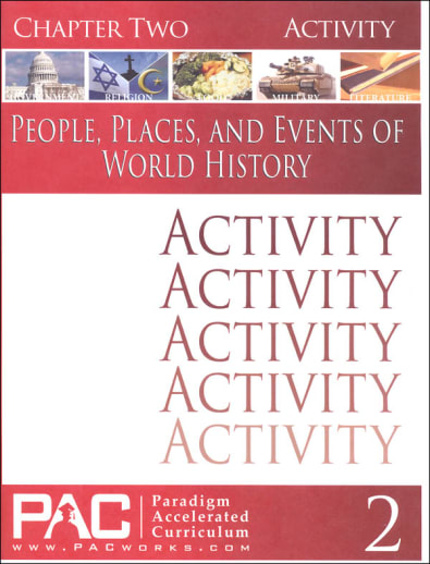 World History - Chapter 2 Activities