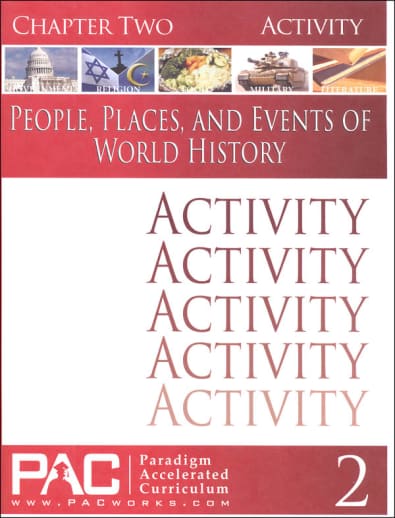World History - Chapter 2 Activities