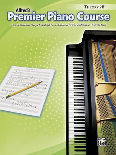 Alfred's Premier Piano Course Theory Book Level 2B
