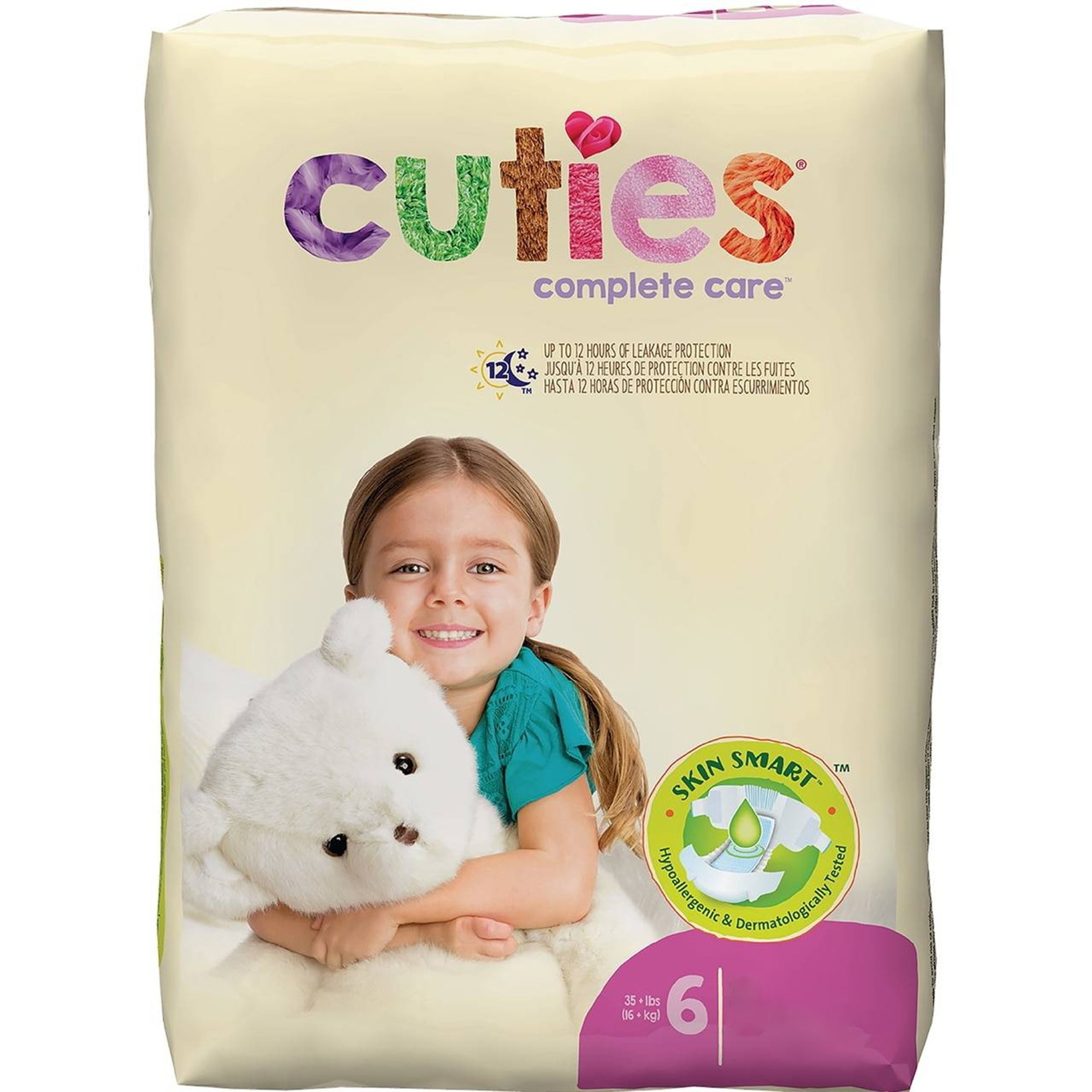 Cuties Complete Care Diapers, Size 6 MK 1206484