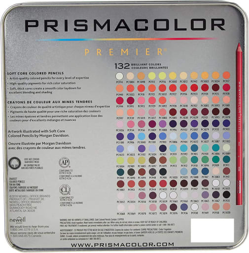 PRISMACOLOR Premier 油性色鉛筆 132色セット Prismacolor Premier Colored Pencils - Set of 132, Assorted