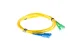 SC/UPC to SC/APC Singlemode Duplex OS2 UPC Fiber Patch Cable, 3 Meters