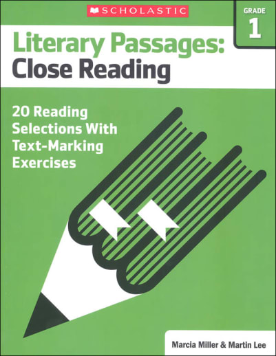 Literary Passages: Close Reading Grade 1