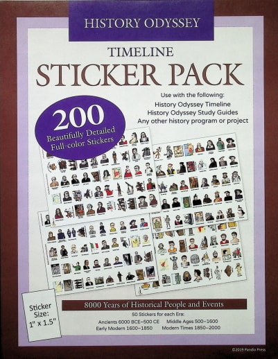 Timeline Sticker Pack (Color Version)