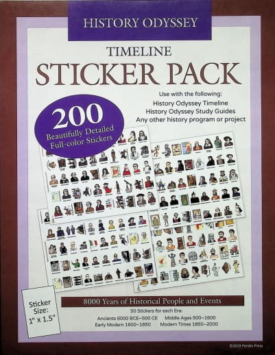 Timeline Sticker Pack (Color Version)
